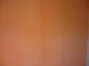 Покраска стен - Выделение перекрытий слоёв краски