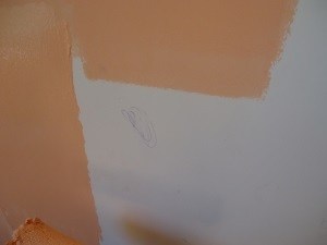 Покраска стен - Рисунки на стене